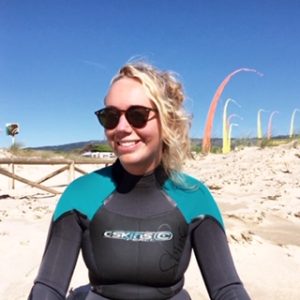 Sophie Otter Kitesurfer