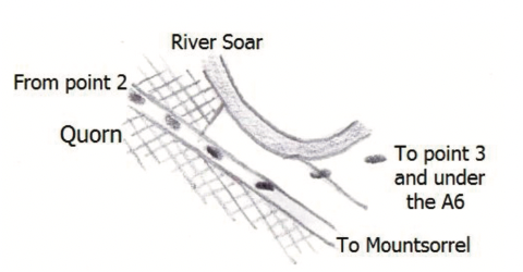 Quorn and the River Soar 3 may walk point 2